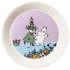 Arabia Moomin: Moomin by Arabia Friends Forever plate - 19cm