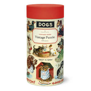 Cavallini Co: Vintage Dogs 1000 Pce - Vintage Puzzle