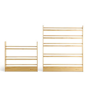 Living: NALA Adjustable Solid Wood Bookshelf