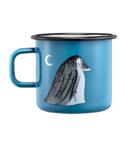 Moomin Enamel Mug Groke - 550ml
