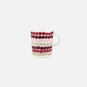 Oiva/Siirtolapuutarha mug 2,5 dl - dark red, multicolour