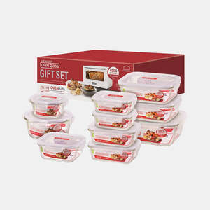Storage: Boroseal Heat Resistant Glass 10pc Starter Set