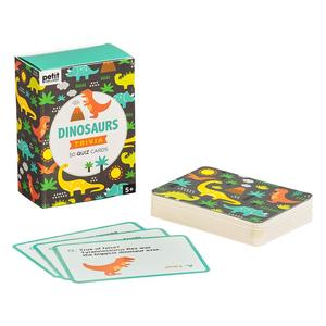 Games Puzzles: Dinosaurs Trivia Cards