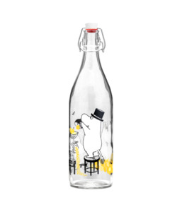 Muurla: Moomin Glass Bottle Fruits - 1 L