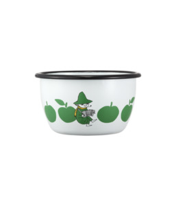 Moomin Enamel Bowl Joyful Apples - 600ml