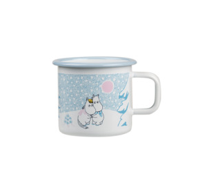 Enamel mug Moomin Let It Snow 370ml