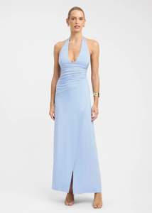 Size 6: Kookai Maya Maxi Dress - Blue Sky