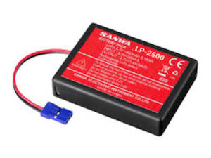Radios Servos: Sanwa M-17, MT-5 1S Lipo 2500