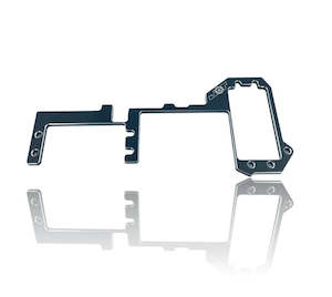 Nitro Bits: HB D819/D8T Alloy Radio Tray Stiffener/Spacer