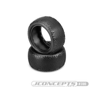10th Tires Wheels Carpet Astro: JConcepts Pin Swag Buggy Pair w/inserts - Pink