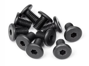 E819 Rs Parts: HB100550 - HB Racing Pan Head Screw M5x8mm (10pcs)