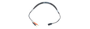 Electric Bits 1: Charging Wire - 50cm - 4mm | Futaba, Sanwa, Graupner, JR RX/TX