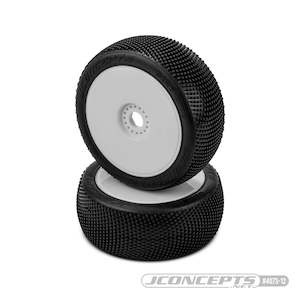 Tires Wheels: JConcepts Dirt Bites 8th Buggy Pair - Super Soft - Premounted