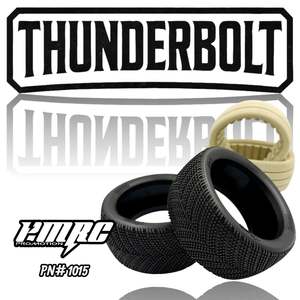 8th Truggy Tires Wheels: Pro-motion Thunderbolt 8th Truggy Pair