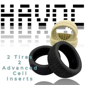 8th Truggy Tires Wheels: Pro-motion Havoc 8th Truggy Pair