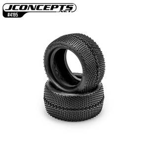10th Tires Wheels: JConcepts X-Bite Buggy Rear Pair - Green