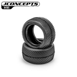 10th Tires Wheels: JConcepts Frizzy Buggy Rear Pair - Green