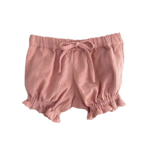 Duke & Duchesses Rosie Shirred Shorties - Dusty Pink