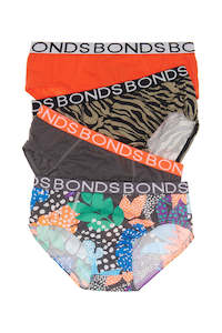 Bonds Boys 4 Pack Brief - Make Your Markleaf