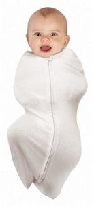 Baby Studio 0.2 TOG Bamboo Swaddlepouch - Bright White