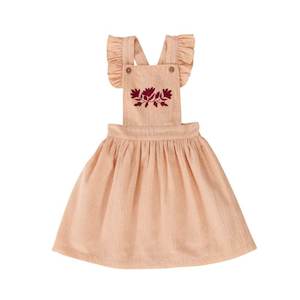 Peggy Clara Pinafore - Ivory Cream