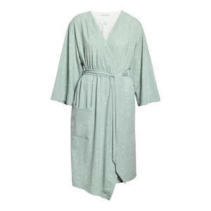 Maternity: ergoPouch Matchy Matchy Bamboo Robe - Sage