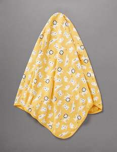 Little Green & Co Jersey Wrap - Zoo Friends Mellow