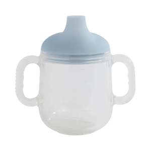 Playground Silicone Sippy Cup - Dusty Blue