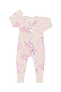 Zippy Flash Sale: Bonds Wondercool Zip Wondersuit - Blooming Dreams Outline