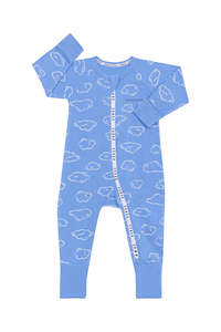 Bonds Wondercool Zip Wondersuit - Dreamy Clouds