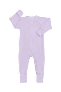 Zippy Flash Sale: Bonds Waffle Zip Wondersuit - Lavender Lane