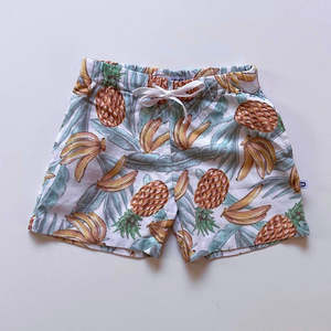 Dukes The Brand Duke Shorts - Pineapple and Banana Print