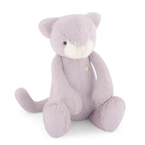 Jamie Kay Snuggle Bunnies - Elsie The Kitty Violet 20cm