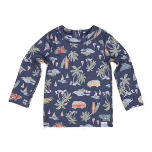 Toshi Swim Baby Rashie Long Sleeve Classic - Surf Twilight