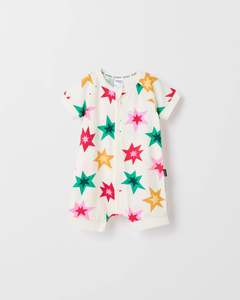 Bonds Zip Romper - Bonds Fairy Lights - Vanilla