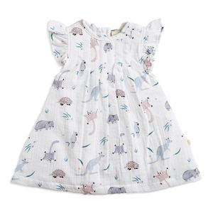 Tiny Twig Pintuck Dress + Bloomer - Really Wild