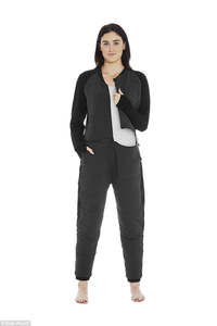 ergoPouch Australia Womens Twosie 2.5 TOG Sleepsuit Large Graphite