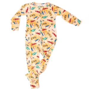 Monarch Long Sleeve Bamboo Zip Bootysuit V3 - Desert Storm