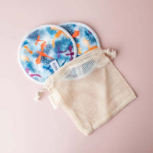 Monarch Non-Slip Organic Bamboo Breast Pads - Fire & Ice