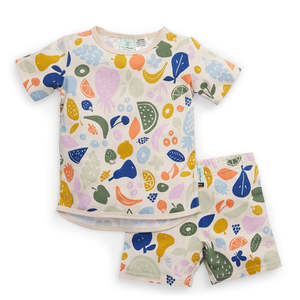 ergoPouch Australia Short Sleeve Pyjamas 0.2 TOG - Fruit Salad