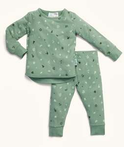 ergoPouch Australia Long Sleeve Pyjamas 0.2 TOG - Sweet Orchard