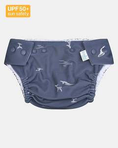 Toshi Swim Baby Nappy Classic - Whales