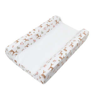 Living Textiles Jersey Change Mat Cover - Sophia Garden