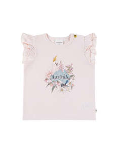 Fleur Harris Bush Baby Tee - Blush