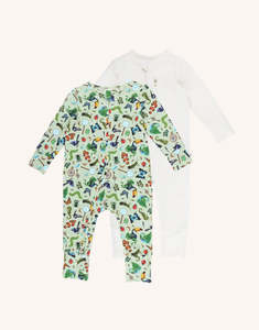 Fleur Harris 'Beautiful World Insects' Timeless Coverall Set - Basil