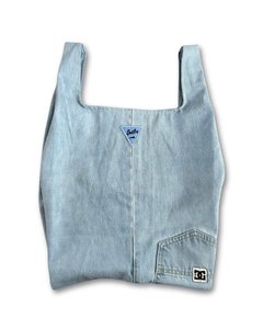 Cyndi Shopper Upcycled Denim Tote Bag Handmade in NZ by Outliv - Outliv - Regene&hellip;