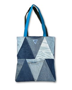Products: Trash Tote Upcycled Denim Tote Bag Handmade in NZ by Outliv - Outliv - Regenerative Sustainable Bags & Accessories - New Zealand