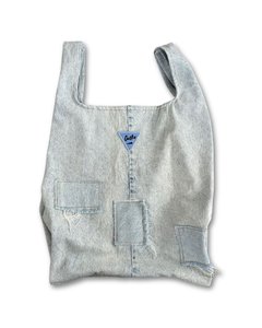 Cyndi Shopper Upcycled Denim Tote Bag Handmade in NZ by Outliv - Outliv - Regene&hellip;