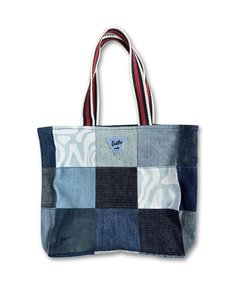 Cube Carryall – Upcycled Denim Tote Handmade in NZ by Outliv - Outliv - Regene&hellip;