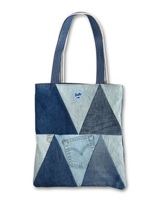Trash Tote Upcycled Denim Tote Bag Handmade in NZ by Outliv - Outliv - Regenerat&hellip;